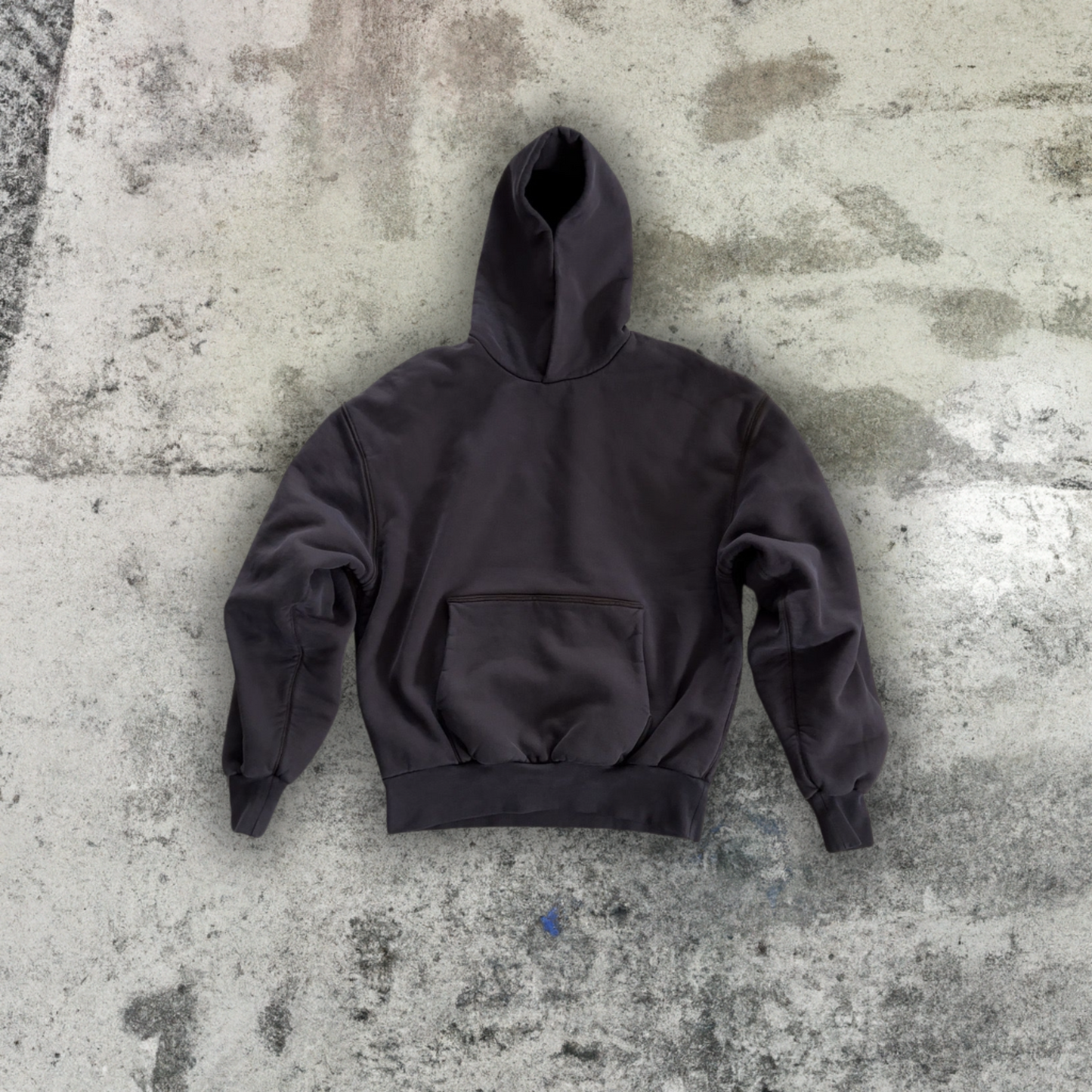 1000 GSM DOUBLE LAYER HOODIE BROWN